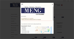 Desktop Screenshot of mengcutlery.ch
